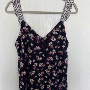 Maria Filo Brand - Floral Black and White Women's Top